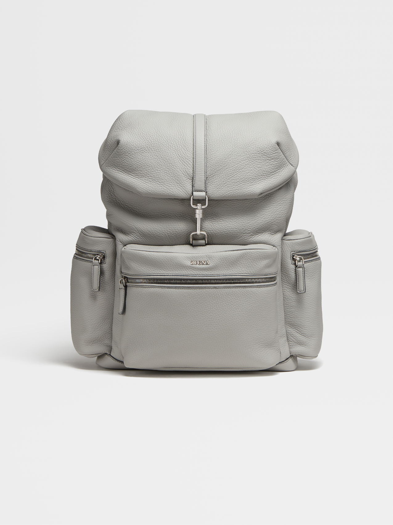 Grey Mélange Deerskin Special Backpack